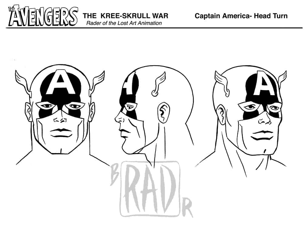 Captain America_Head Turn