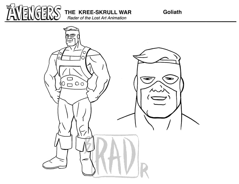 Goliath Model Sheet